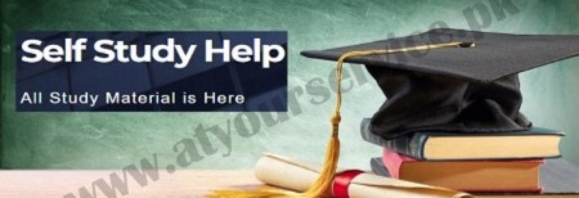 Self Study Help