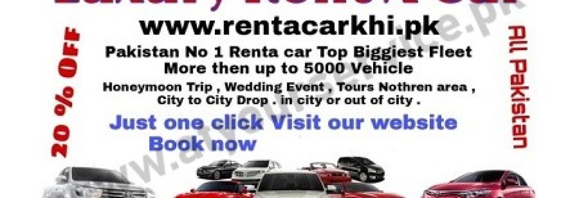 Luxury Rent A Car Karachi