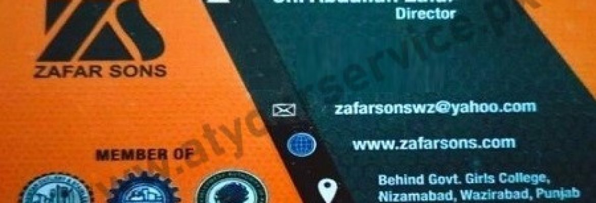 Zafar Sons Wazirabad
