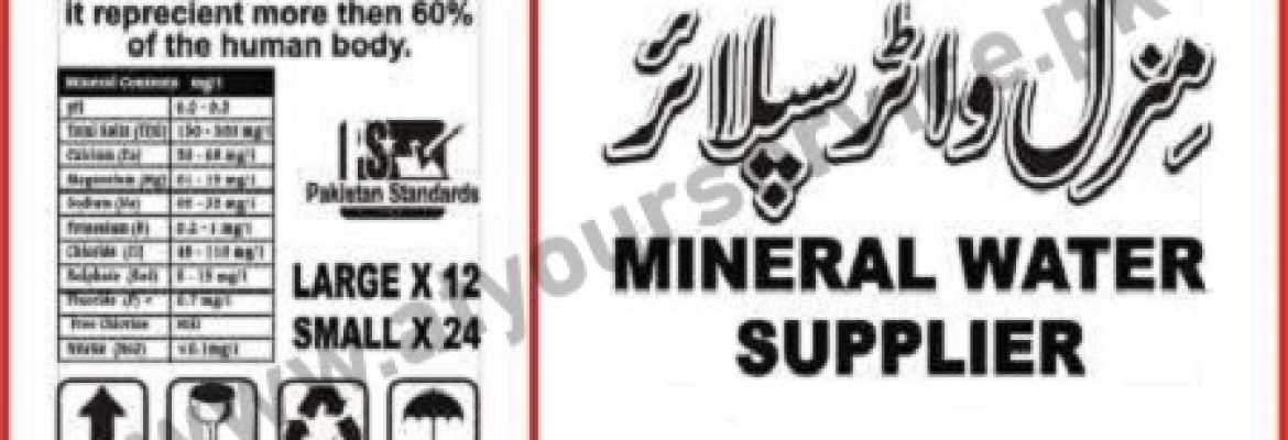 Mineral Water Supplier in Hyderabad