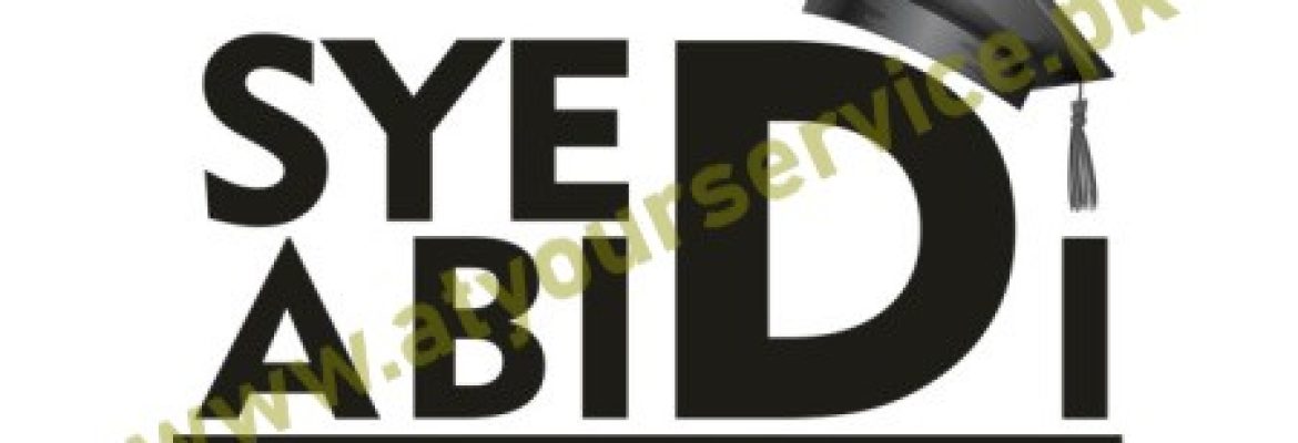 Syed Abidi – Career Counsellor and Educationist in Pakistan