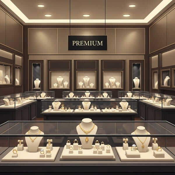 Jewelry shops in Pakistan offering gold, silver, and gemstone jewelry