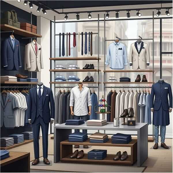 Men’s fashion stores in Pakistan offering clothing and accessories