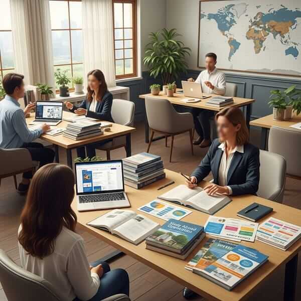 Education consultancy services in Pakistan with advisors and academic guidance materials